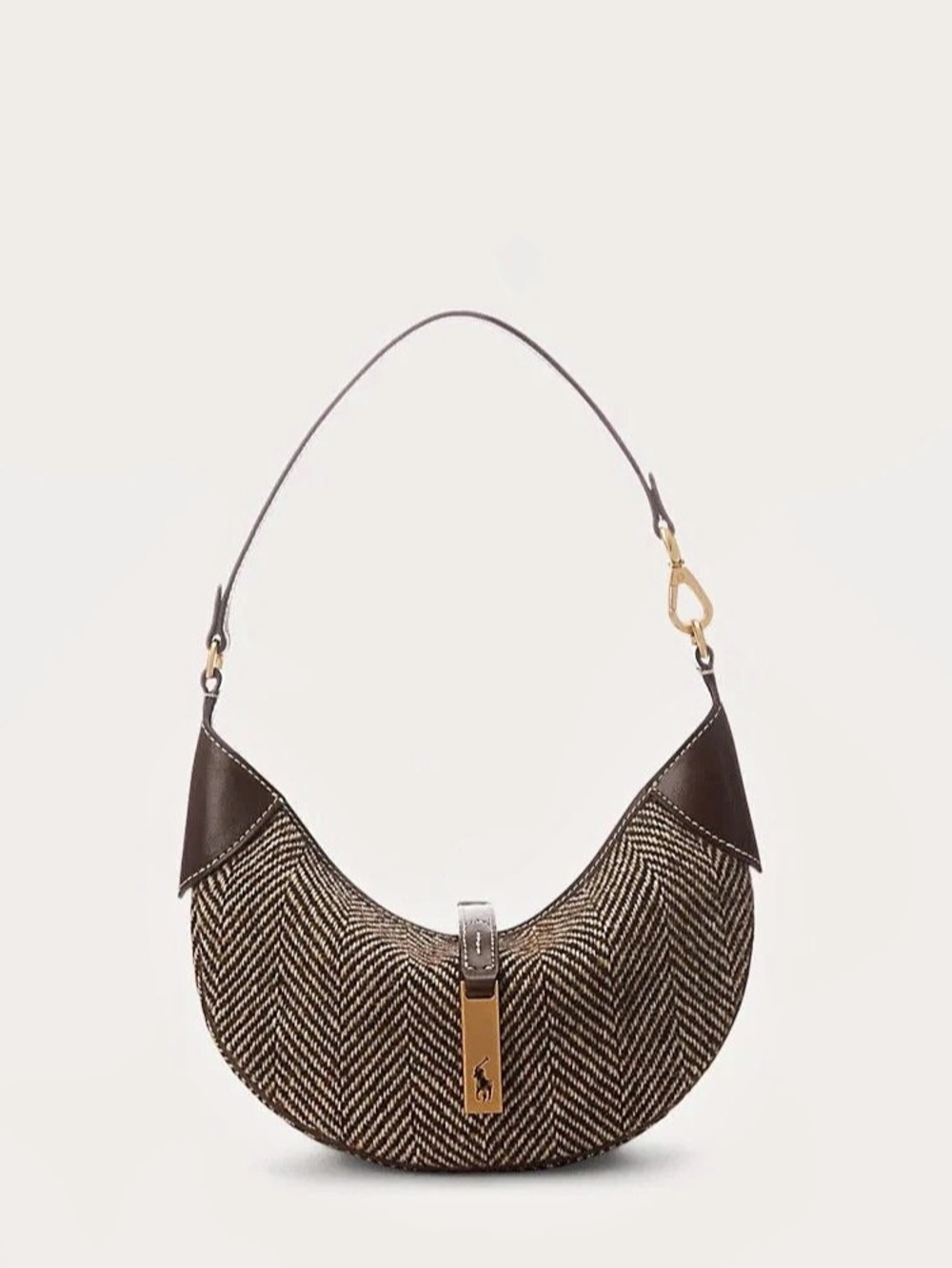 Polo Ralph Lauren Polo ID Herringbone Mini Shoulder Bag